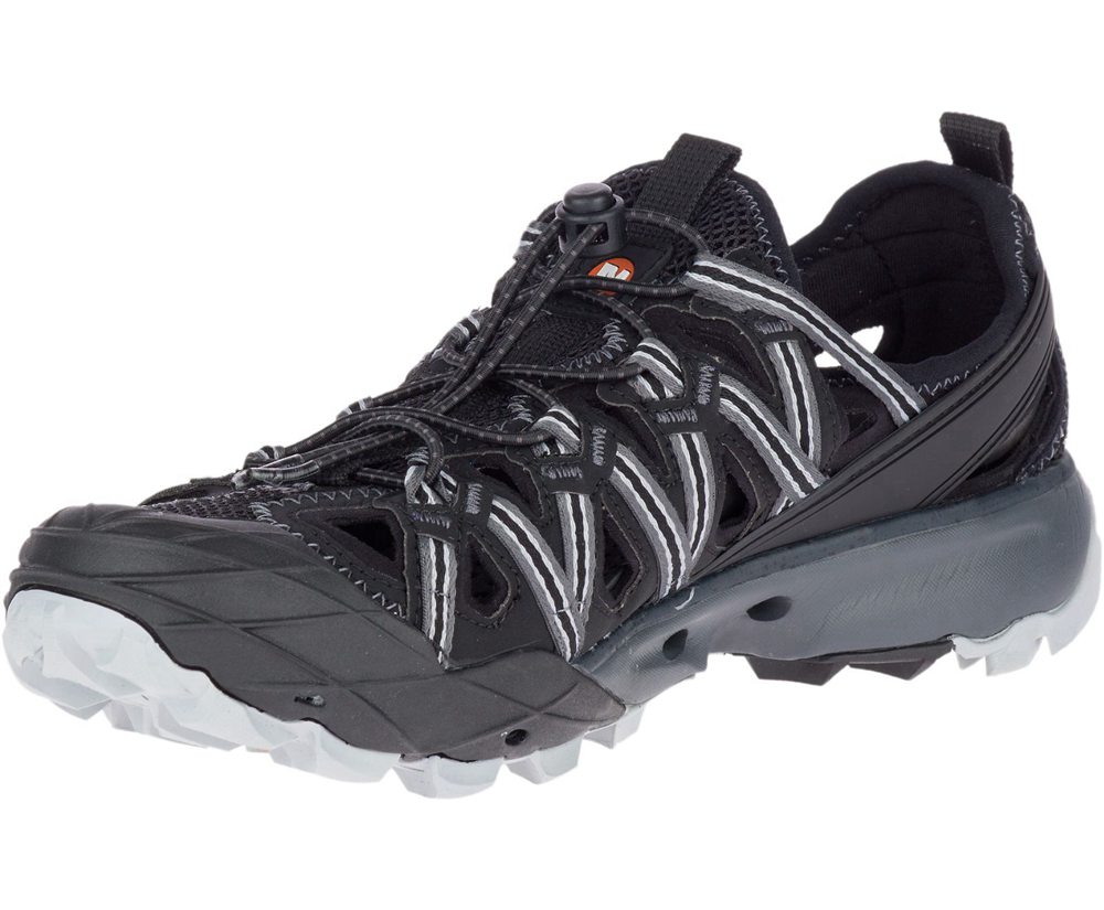 Sandálias Homem - Merrell Choprock Sieve - Pretas - YXI319247
